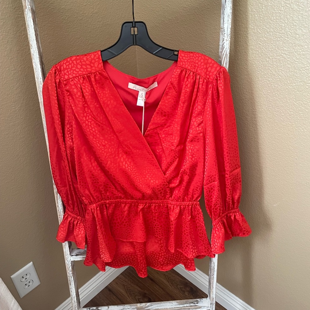 Hutch Red Blouse